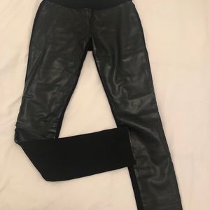 Club Monaco Tasha faux leather leggings